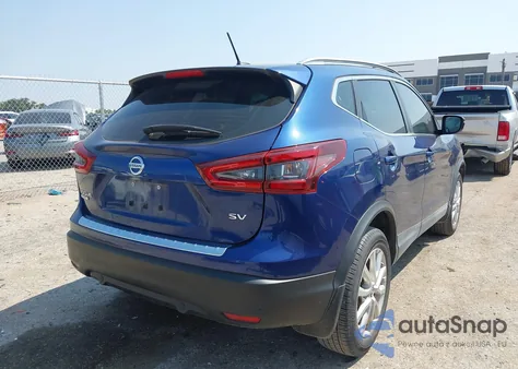 2020 Nissan Rogue Sport Sv Fwd Xtronic Cvt из США, поврежденный, VIN JN1BJ1CV0LW267615
